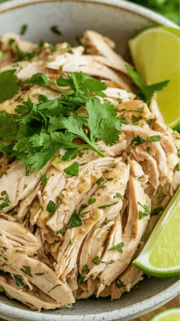 Slow Cooker Cilantro Lime Chicken