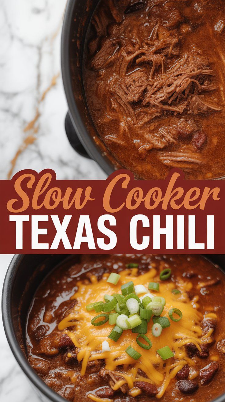 Slow Cooker Texas Chili