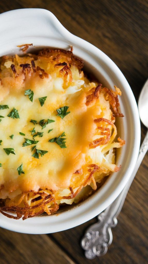 Crockpot Cheesy Hashbrown Potatoes
