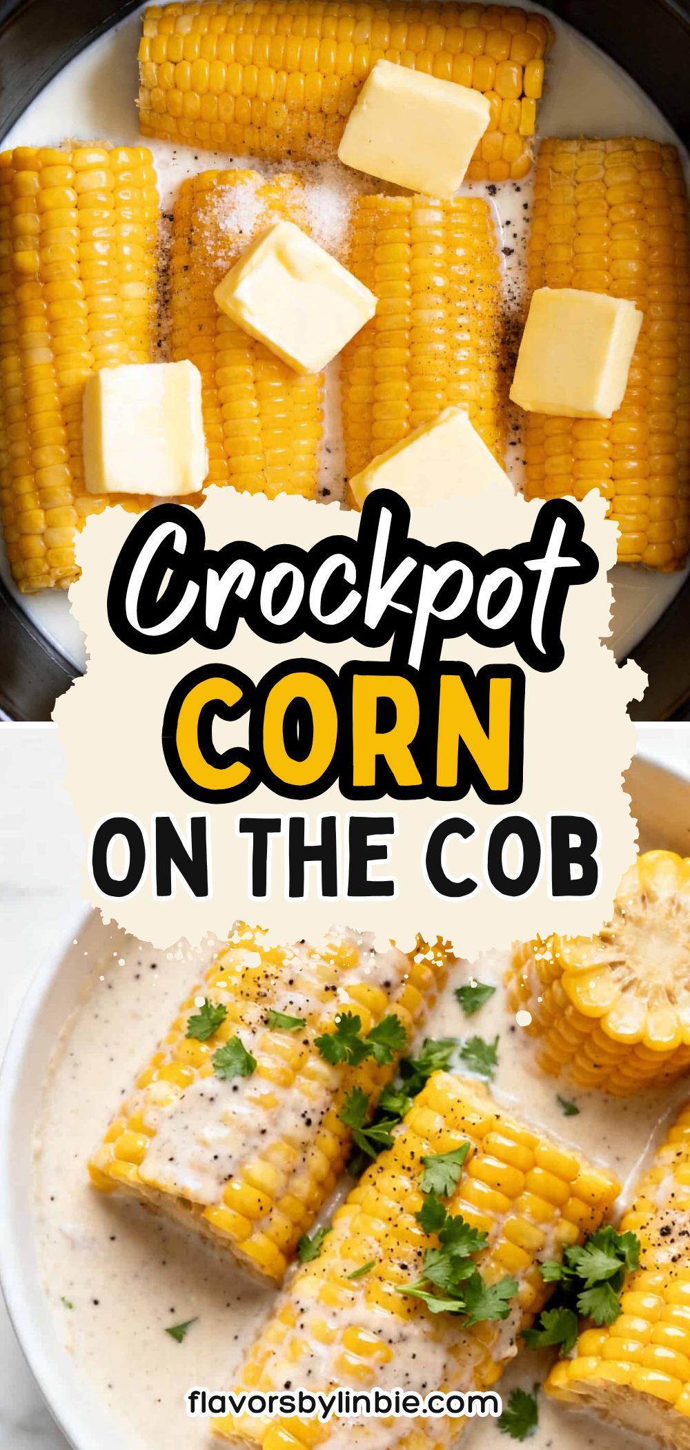Easy Crockpot Corn On The Cob With Coconut Milk