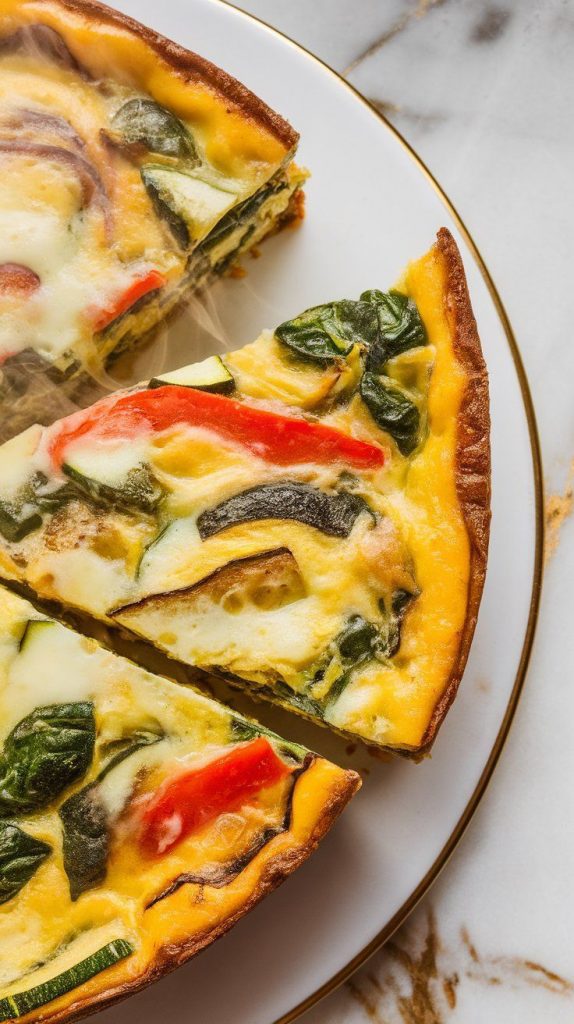 Crockpot Veggie Frittata