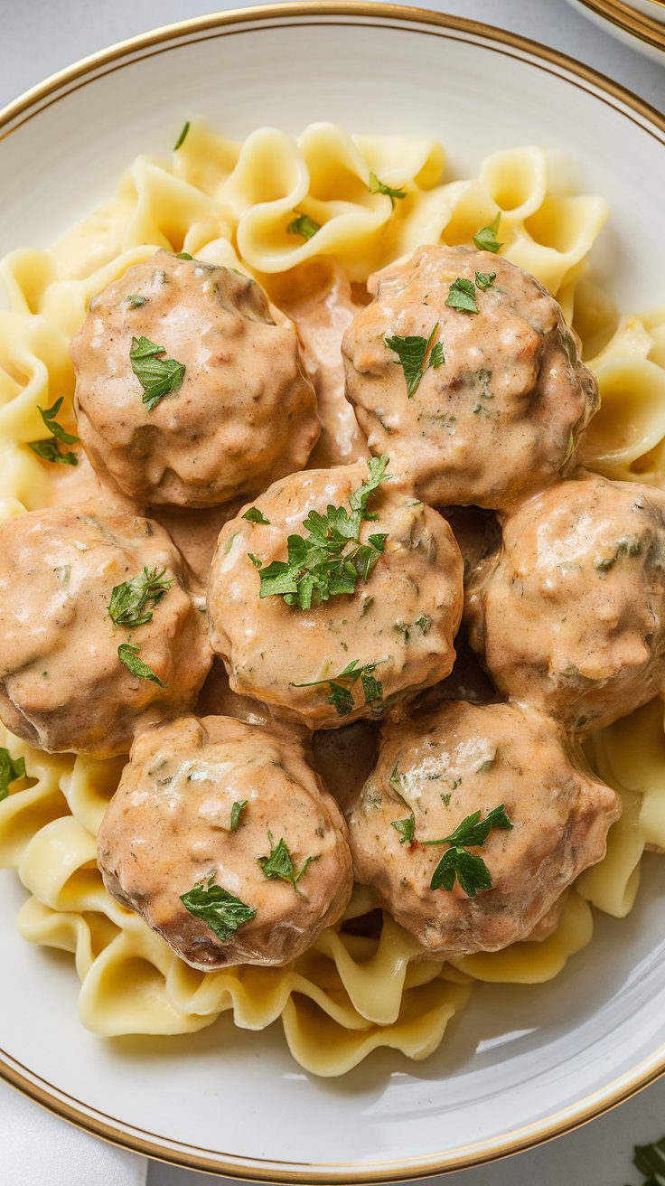 Crockpot Swedish Meatballs