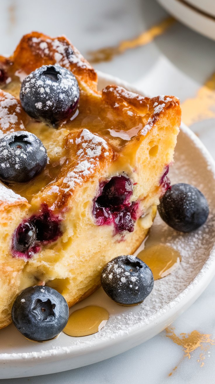 Slow Cooker Blueberry French Toast