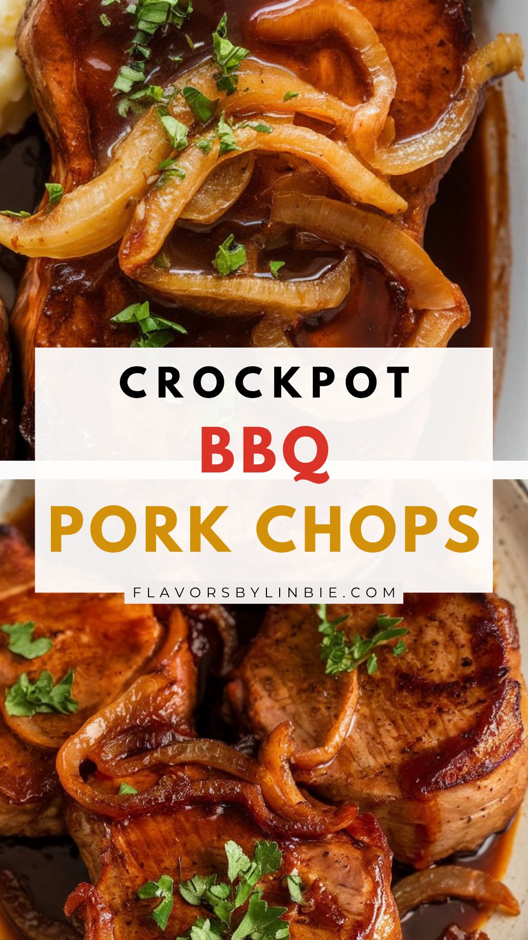 Crockpot BBQ Pork Chops