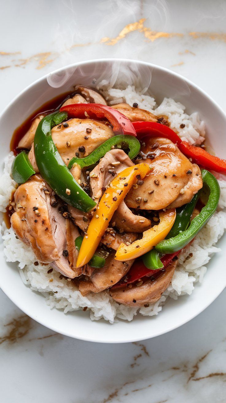 Black Pepper Chicken