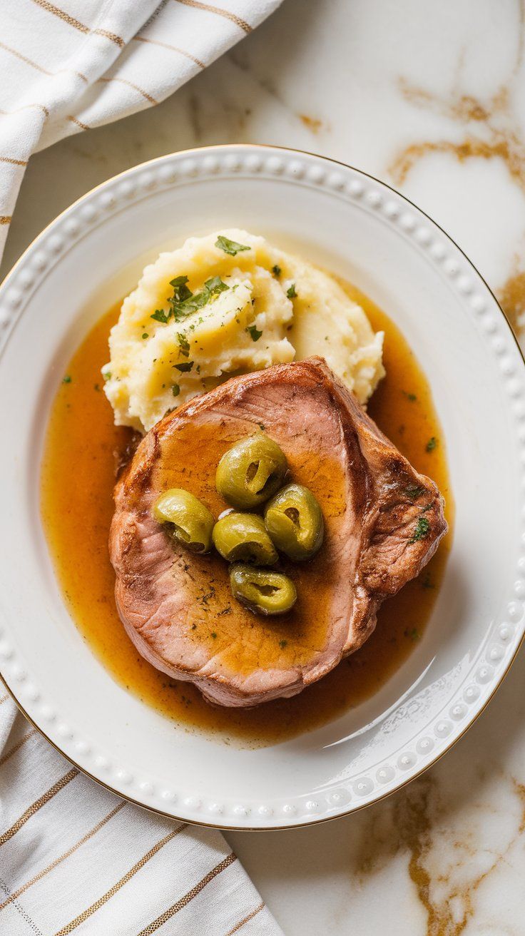 Crockpot Mississippi Pork Chops