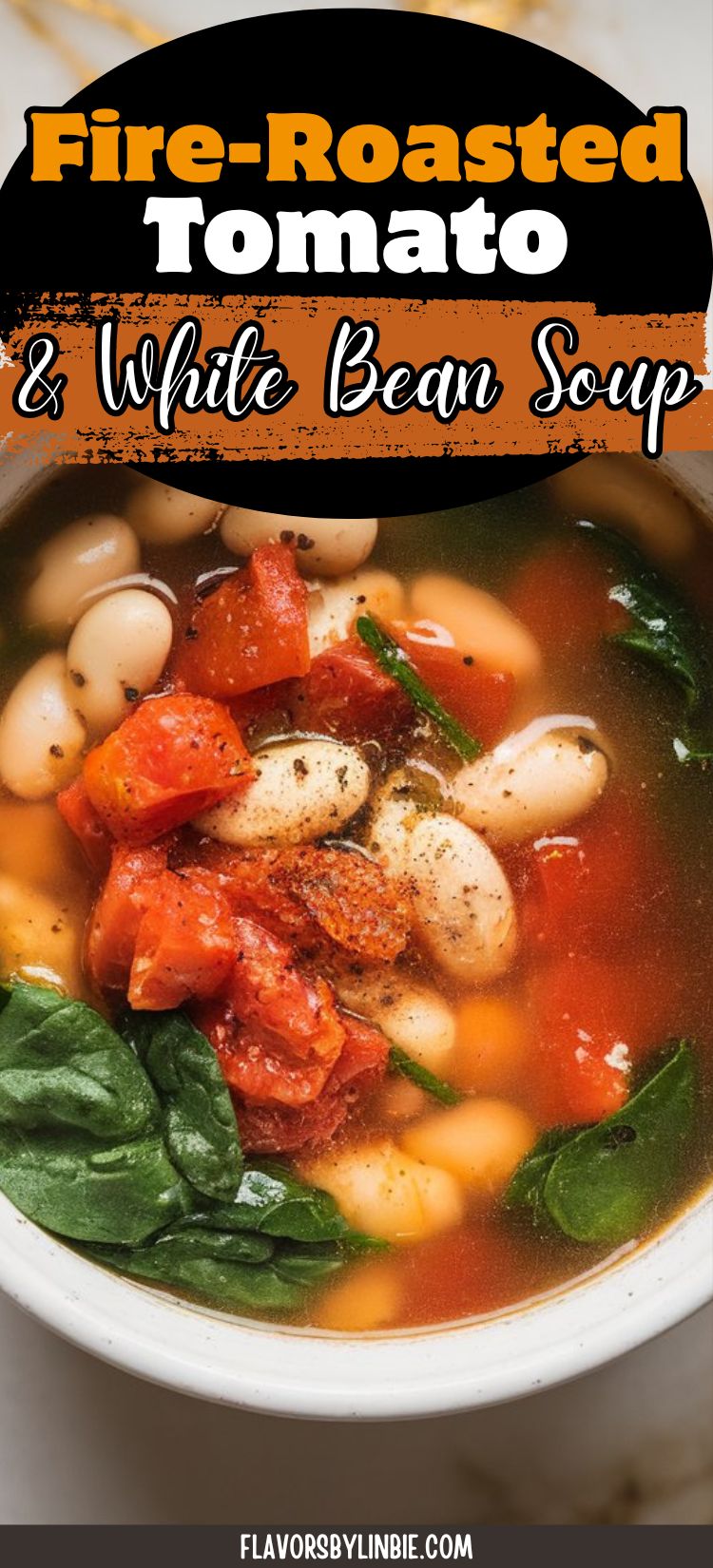 Fire-Roasted Tomato & White Bean Soup