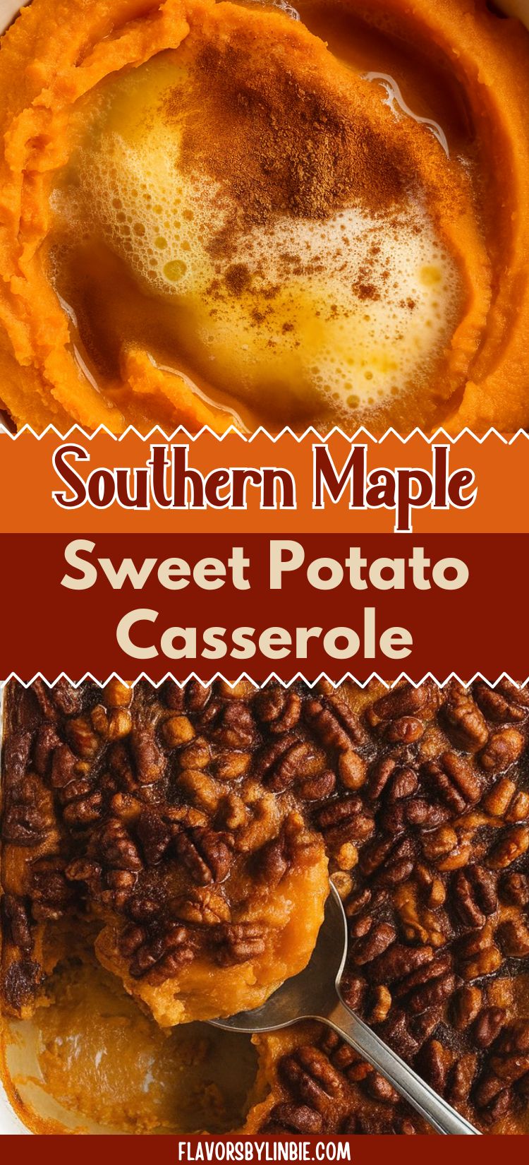 Southern Maple Sweet Potato Casserole