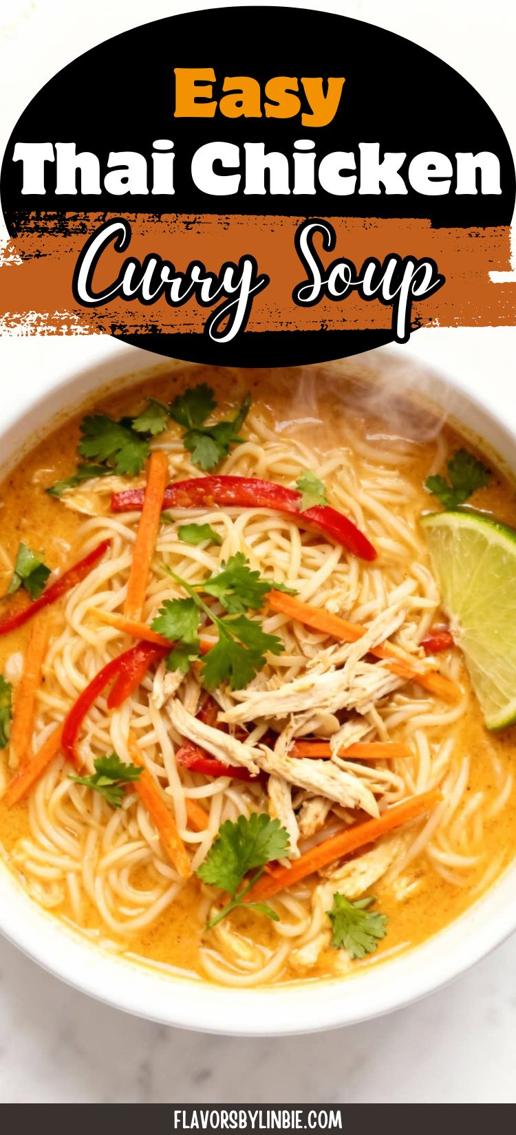 Easy Thai Chicken Curry Soup