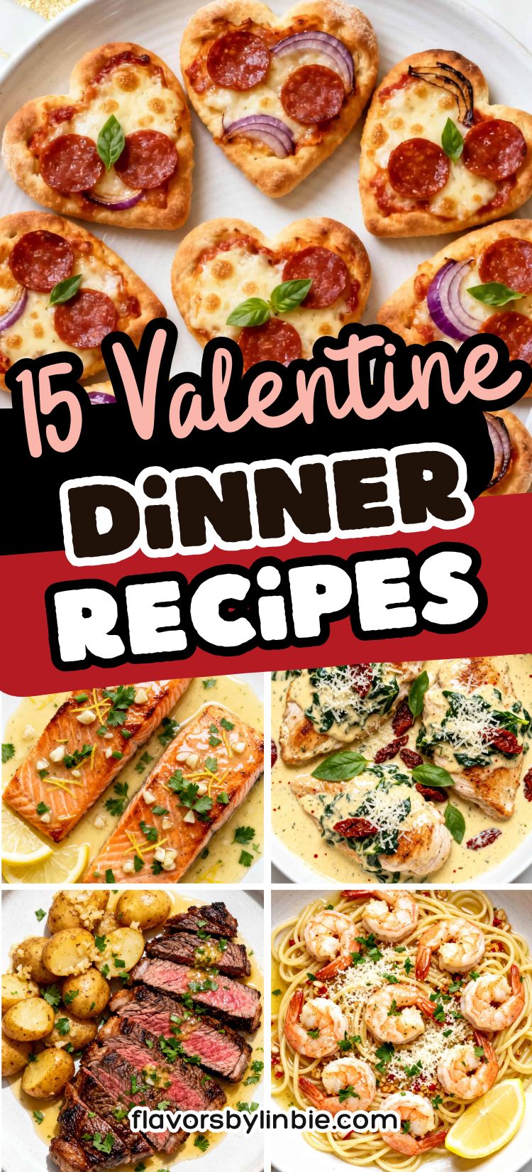 15+ Valentine Recipes to Make Your Dinner Special