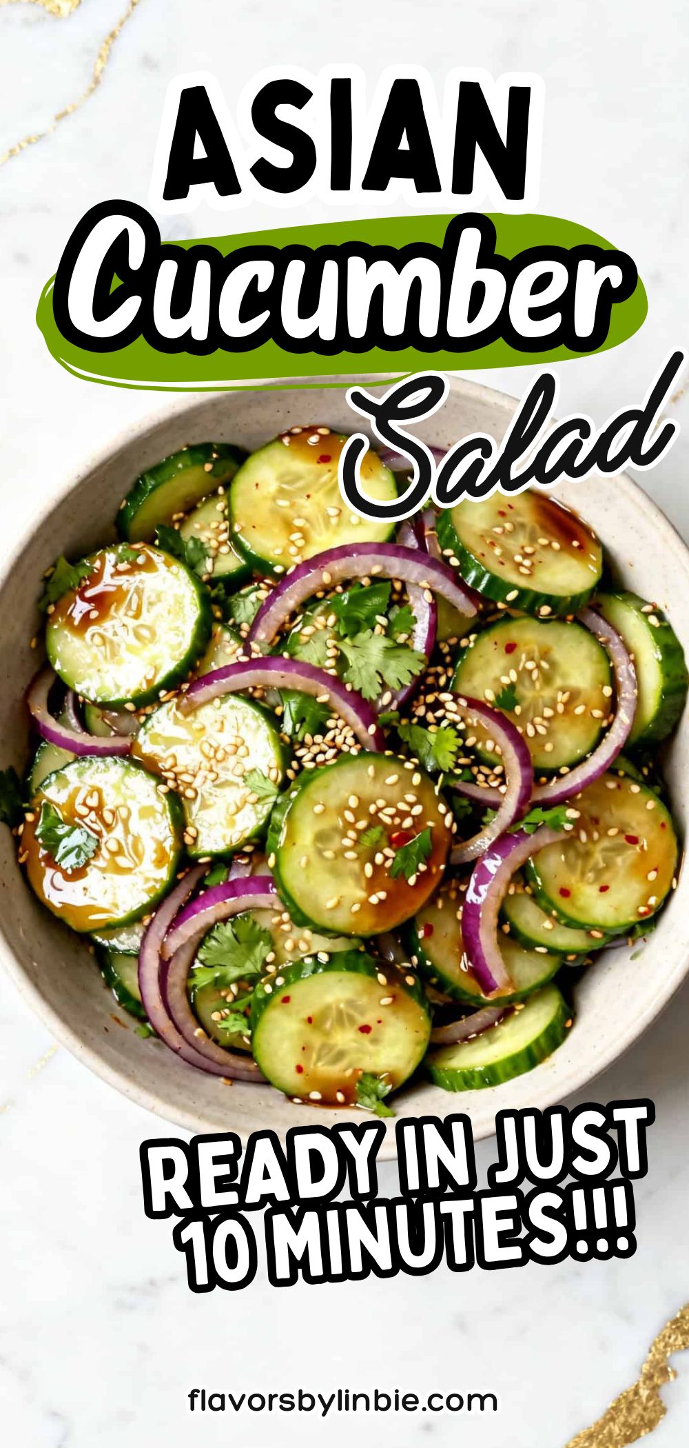 Easy Asian Cucumber Salad
