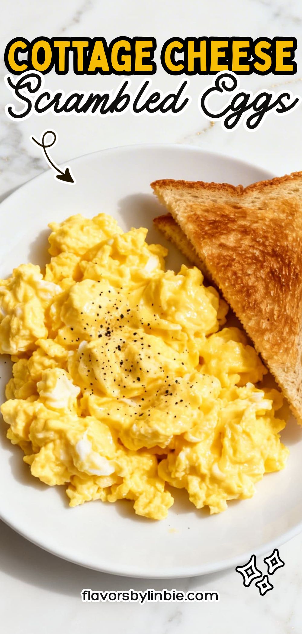 Cottage Cheese Scrambled Eggs