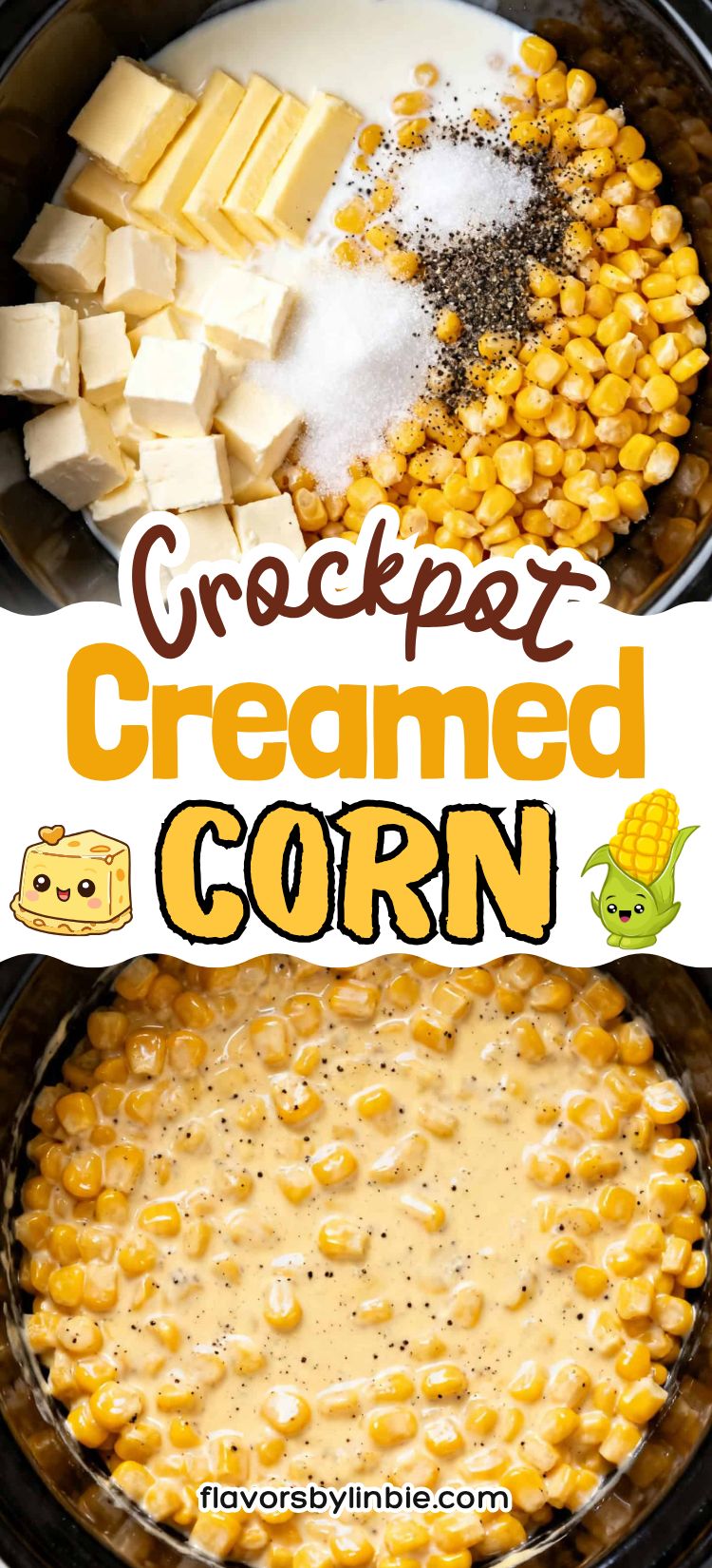Easy Crockpot Creamed Corn