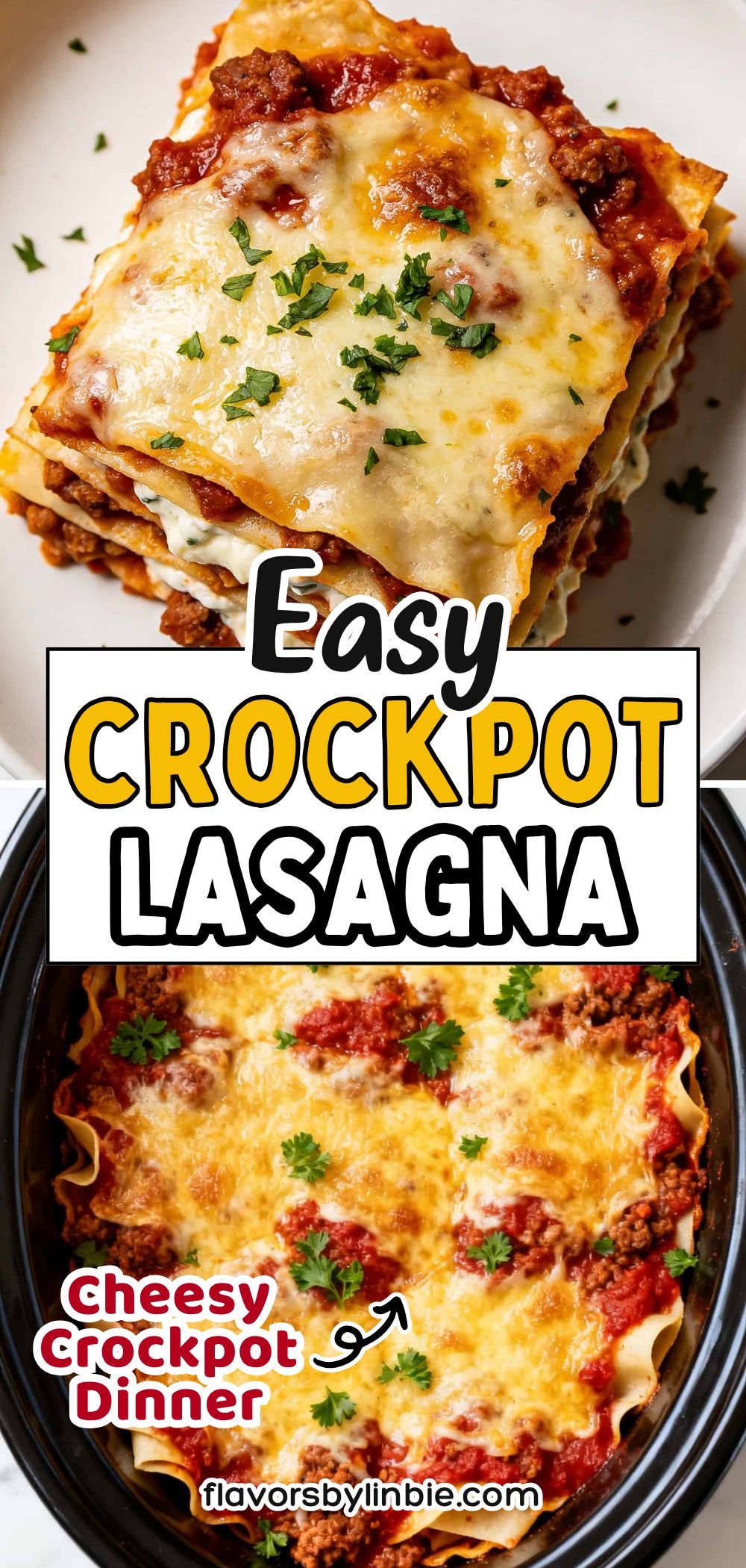 Easy Crockpot Lasagna With Ricotta