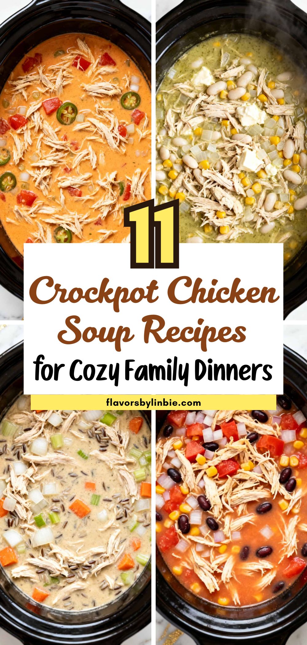 11+ Crockpot Chicken Soup Recipes That Make Dinner Feel Easy