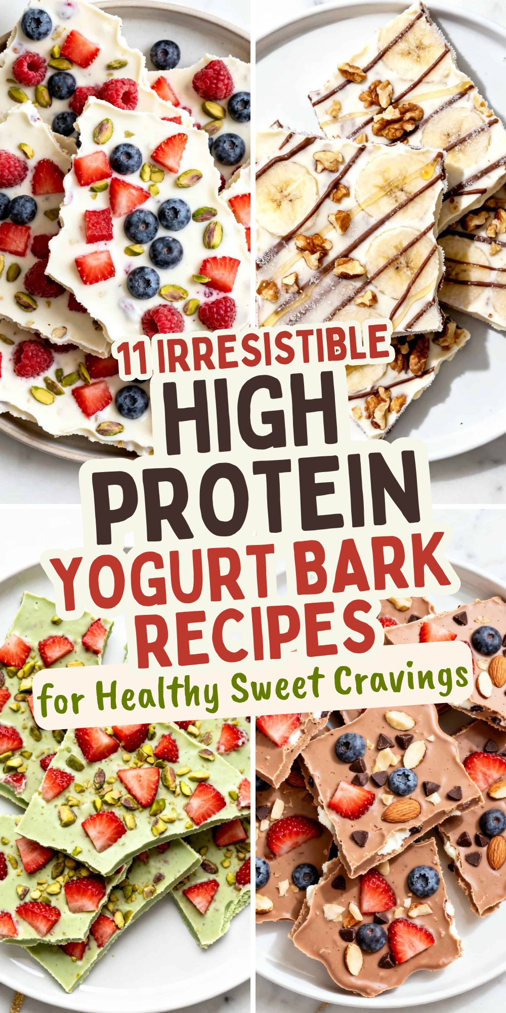 11 Irresistible High Protein Yogurt Bark Recipes for Healthy Sweet Cravings 🍓