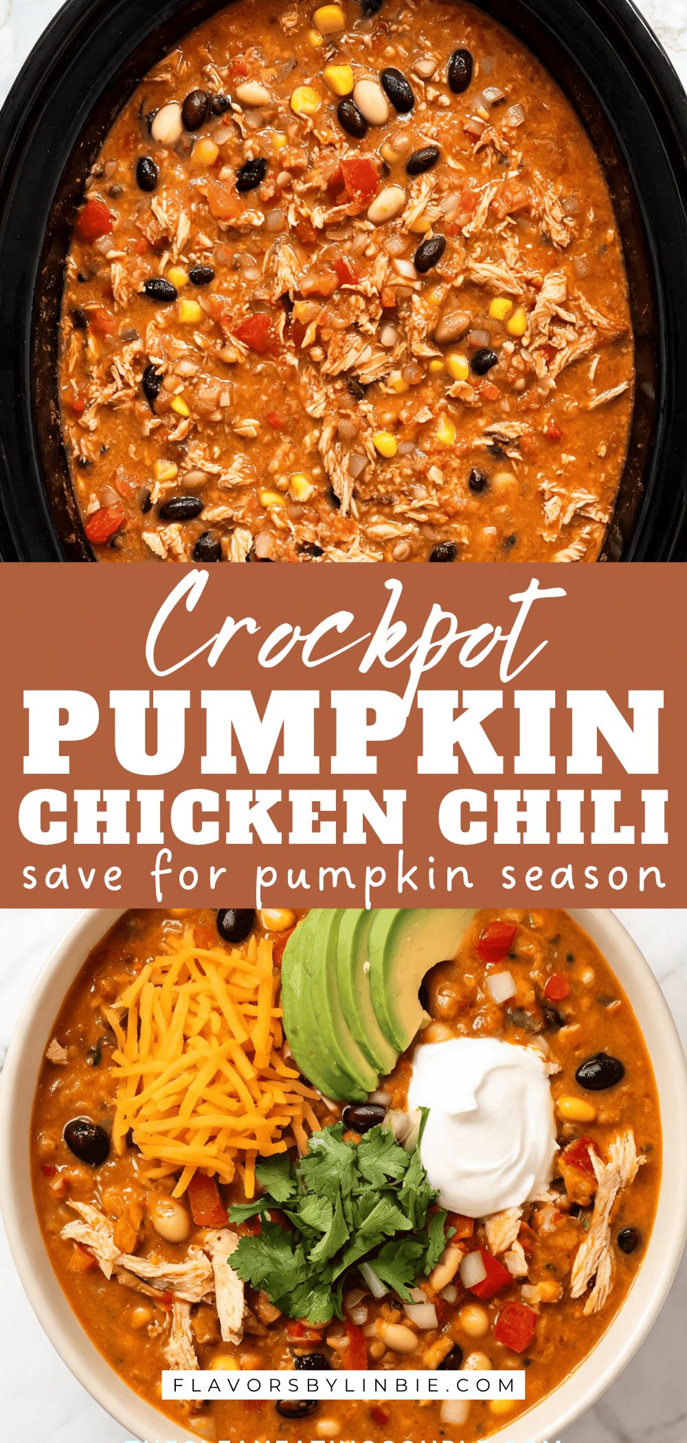 Crockpot Pumpkin Chicken Chili