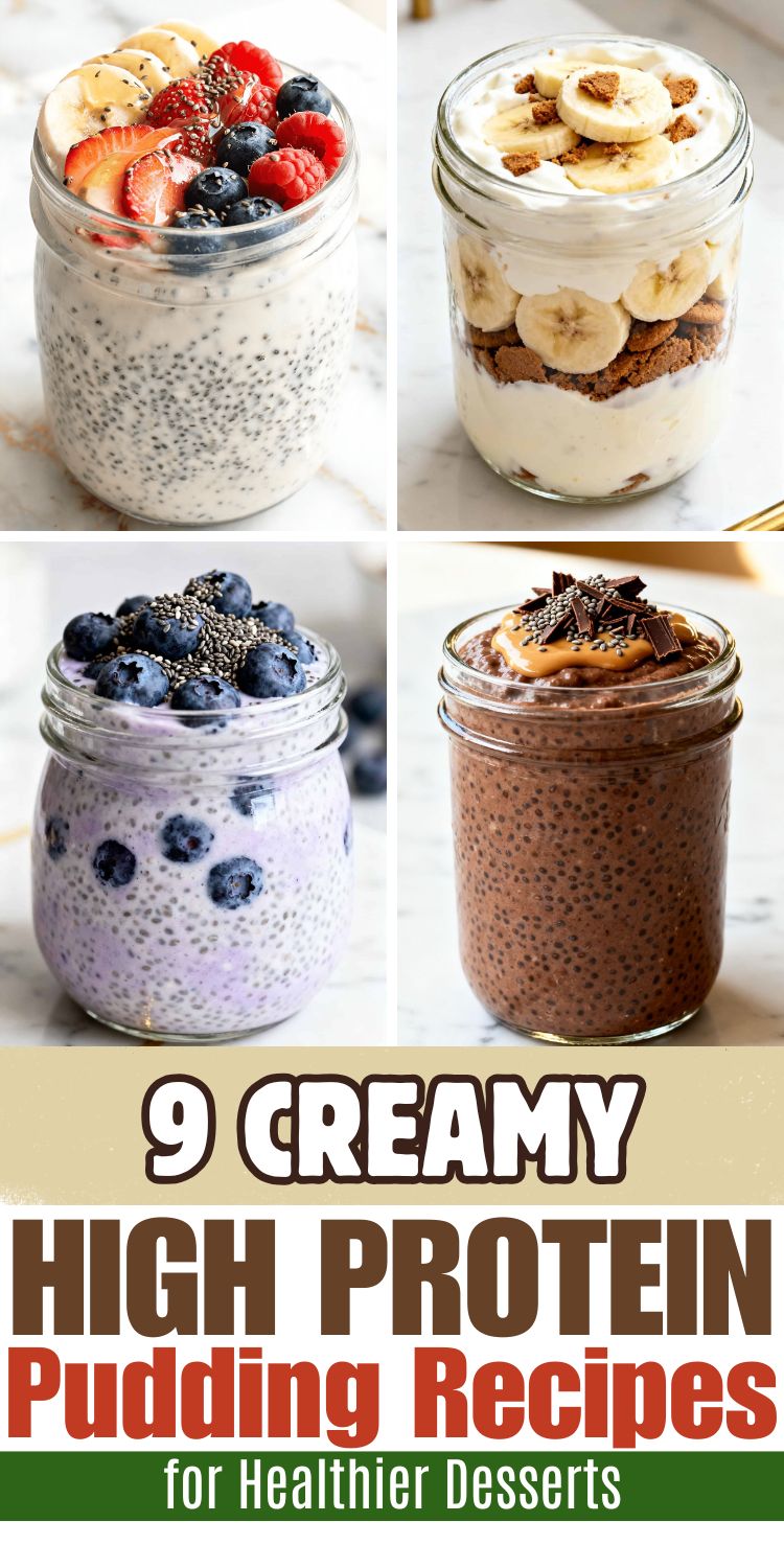 9+ Creamy High Protein Pudding Recipes for Healthier Desserts