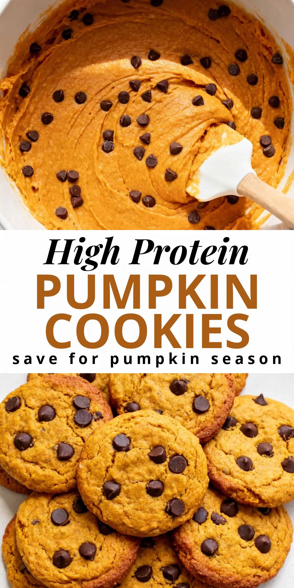 High Protein Pumpkin Cookies