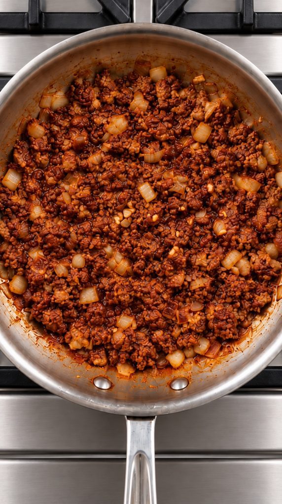 Step 2: Add the Garlic and Seasonings