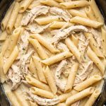Crockpot Italian Chicken Pasta