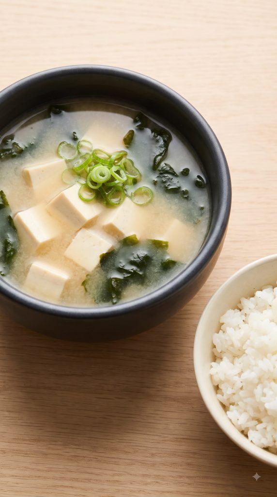 Miso Soup with Tofu