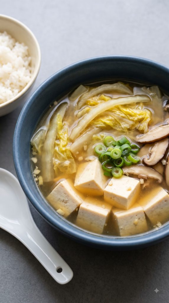 Why this Napa Cabbage Tofu Soup works