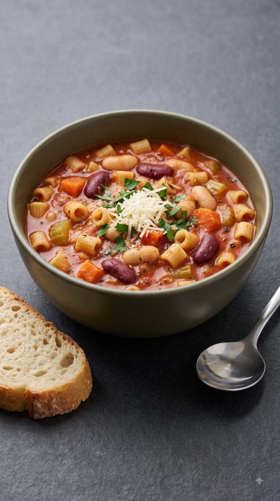 Why this Crockpot Pasta Fagioli works