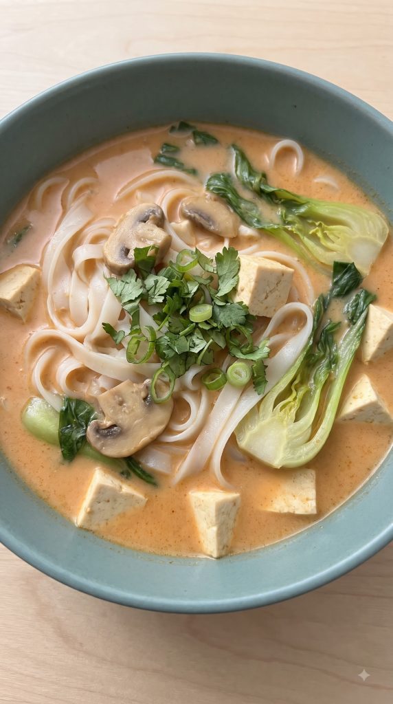 Thai Noodle Soup with Tofu