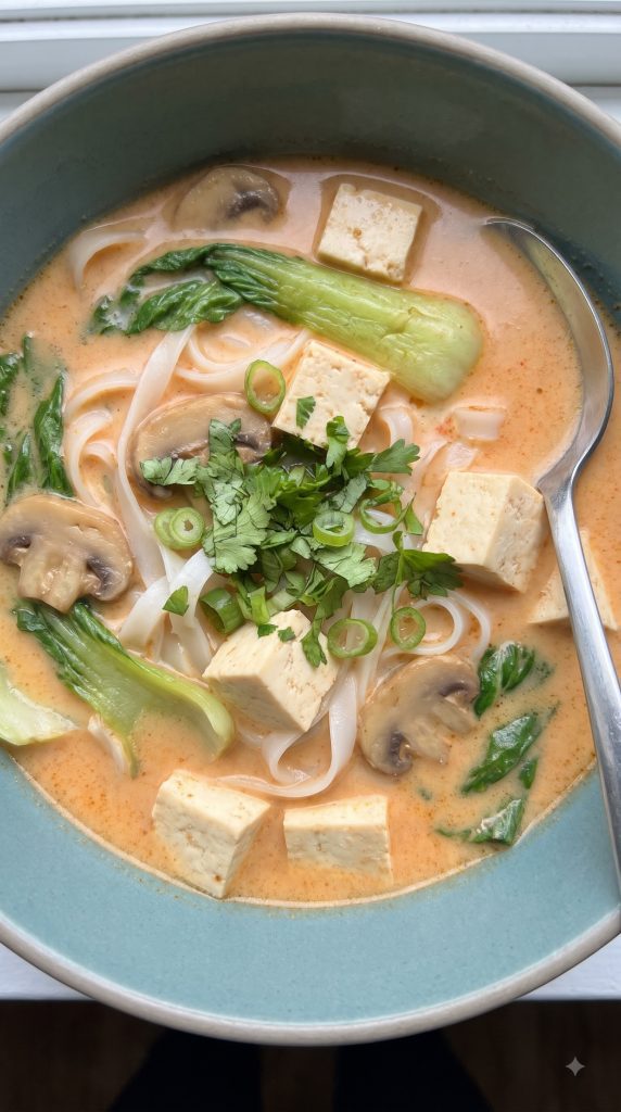 Why this Thai Noodle Soup with Tofu works