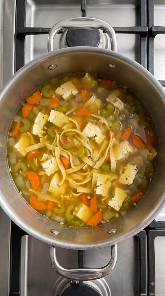 Step 4: Cook the Noodles and Finish the Broth